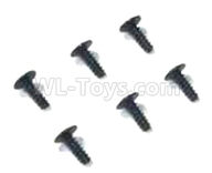 Subotech BG1520 screws-2.6x6x6PWB meson screws(6pcs)-WLS069