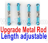 Subotech BG1521 Parts-Upgrade Metal Rod(Length adjustable)-9pcs-Blue23 Upgrade Metal Rod(Length adjustable)-9pcs-Blue