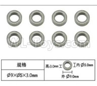 Subotech BG1521 Parts-Bearing,Ball bearing(5X9X3mm)-8pcs-WZC002