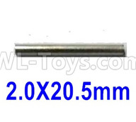 Subotech BG1521 Parts-optical axis(1pcs)-2.0X20.5mm-WTZ036