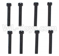 Subotech BG1521 Parts-2.5X18PM machine screws(8pcs)-WLS045
