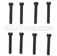 Subotech BG1521 Parts-2.5X16PM machine screws(8pcs)-WLS054