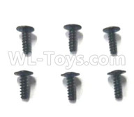 Subotech BG1521 Parts-2.3X8X6PWB meson screw(6pcs)-WLS068