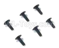 Subotech BG1521 Parts-2.6x6x6PWB meson screws(6pcs)-WLS069