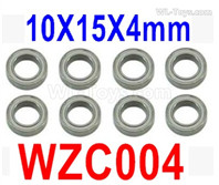 Subotech BG1525 Ball bearing. WZC004. The size is 10X15X4MM. Total 8pcs.