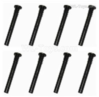 Subotech BG1525 Half Tooth Screws. WLS015. The size is M3X24. Total 8pcs.