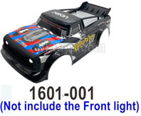 UDI RC Breaker 1601 Body shell Cover Green Color-1601-001.Not include the Front Light-302X45X90mm. UDIRC Breaker 1601 Parts, UDI RC UD1601 1/16 Car Parts.