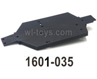 UDI RC Breaker 1601 Chassis.The bottom frame-1601-035. UDIRC Breaker 1601 Parts, UDI RC UD1601 1/16 Car Parts.