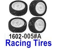 UDI RC 1602 Panther Racing tires-1602-005#A-4 Set. UDI RC 1602 Panther Parts, UDIRC UD1602 1/16 Car Parts.