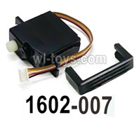 UDI RC 1602 Panther Steering Servo and Servo Seat-1602-007. UDI RC 1602 Panther Parts, UDIRC UD1602 1/16 Car Parts.