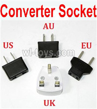 UDI RC 1602 Panther Standard Adapter Universal Converter Socket. UDI RC 1602 Panther Parts, UDIRC UD1602 1/16 Car Parts.