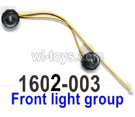 UDI RC 1602 Panther Front light group-1602-003. UDI RC 1602 Panther Parts, UDIRC UD1602 1/16 Car Parts.
