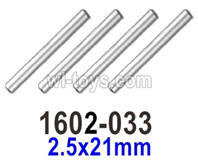UDI RC 1602 Panther Optical axis-1602-033-2.5x21mm-4pcs. UDI RC 1602 Panther Parts, UDIRC UD1602 1/16 Car Parts.