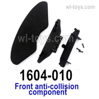 UDIRC 1604 Parts Front anti-collision component.The kit number is 1604-010, UDIRC 1/16 RC Rally Car Replacement Accesories.