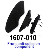 UDIRC 1607 Parts Front anti-collision component.The kit number is 1607-010, UDIRC 1/16 RC Rally Car Replacement Accesories.