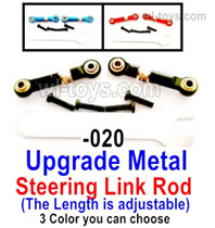 UDIRC 1607 Parts Upgrade Metal Steering Link Rod.The is the Upgrade Metal Version kit for the 1601-020.Total 3 Color you can choose.The Blue,Black and The Red Color.<br> UDIRC 1;16 RC Racing Truck Upgrade Replacement Accesories.