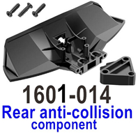 UDIRC 1608 Parts Rear anti-collision components.The kit number is 1601-014, UDI RC 1/16 RC Rally Car Replacement Accesories.