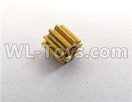 WPL B-36 B36 URAL-4360 Spare Parts-03-03 Motor gear for 180 Main motor(For KIT Verson),WPL B-36 B36 RC Car Parts,WPL Parts,WPL B-36 B36 RC Military Truck Spare parts Accessories,WPL 6X6 1:16 Off-road Truck Parts