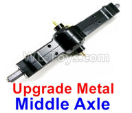 WPL B-36 B36 URAL-4360 Spare Parts-06-07 Upgrade Metal Middle axle-Black color,WPL B-36 B36 RC Car Parts,WPL Parts,WPL B-36 B36 RC Military Truck Spare parts Accessories,WPL 6X6 1:16 Off-road Truck Parts