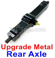 WPL B-36 B36 URAL-4360 Spare Parts-06-08 Upgrade Metal Rear axle-Black color,WPL B-36 B36 RC Car Parts,WPL Parts,WPL B-36 B36 RC Military Truck Spare parts Accessories,WPL 6X6 1:16 Off-road Truck Parts
