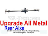WPL B-36 B36 URAL-4360 Spare Parts-08-08 Upgrade All Metal Rear axle shaft(Directlry install,Include the shaft,metal gear,Bearing) ,WPL B-36 B36 RC Car Parts,WPL Parts,WPL B-36 B36 RC Military Truck Spare parts Accessories,WPL 6X6 1:16 Off-road Truck Parts