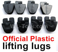 WPL B-36 B36 URAL-4360 Spare Parts-10-02 Official Plastic lifting lugs(8pcs),WPL B-36 B36 RC Car Parts,WPL Parts,WPL B-36 B36 RC Military Truck Spare parts Accessories,WPL 6X6 1:16 Off-road Truck Parts