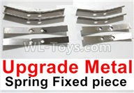 WPL B-36 B36 URAL-4360 Spare Parts-11-02 Upgrade Spring fixing piece(8pcs)-For Six-drive military truck,WPL B-36 B36 RC Car Parts,WPL Parts,WPL B-36 B36 RC Military Truck Spare parts Accessories,WPL 6X6 1:16 Off-road Truck Parts