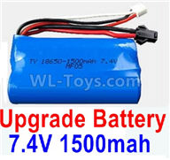 WPL B-36 B36 URAL-4360 Spare Parts-14-02 Upgrade 7.4V 1500mah 15C Battery(1pcs)-Size-65X38X18mm-Weight-about 88g,WPL B-36 B36 RC Car Parts,WPL Parts,WPL B-36 B36 RC Military Truck Spare parts Accessories,WPL 6X6 1:16 Off-road Truck Parts