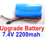 WPL B-36 B36 URAL-4360 Spare Parts-14-03 Upgrade 7.4v 2200mah 15C Battery(1pcs)-Size-65X38X18mm-Weight-about 90g,WPL B-36 B36 RC Car Parts,WPL Parts,WPL B-36 B36 RC Military Truck Spare parts Accessories,WPL 6X6 1:16 Off-road Truck Parts