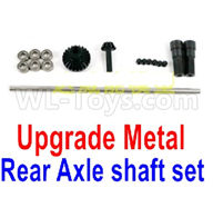 WPL B16 Parts-08-11 Upgrade Metal Shaft set,WPL B16 B-16 RC Car Parts,WPL 6X6 Parts,WPL B16 B-16 RC Military Truck Spare parts Accessories,WPL 1:16 Off-road Truck Parts