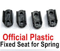 WPL B16 Parts-09-04 Official Plastic Fixed Seat for Spring(4pcs),WPL B16 B-16 RC Car Parts,WPL 6X6 Parts,WPL B16 B-16 RC Military Truck Spare parts Accessories,WPL 1:16 Off-road Truck Parts