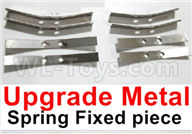 WPL B16 Parts-10-02 Upgrade Spring fixing piece(8pcs)-For Six-drive military truck,WPL B16 B-16 RC Car Parts,WPL 6X6 Parts,WPL B16 B-16 RC Military Truck Spare parts Accessories,WPL 1:16 Off-road Truck Parts