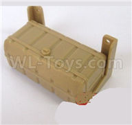 WPL B16 Parts-38-01 Original car simulation fuel tank accessories-Yellow,WPL B16 B-16 RC Car Parts,WPL 6X6 Parts,WPL B16 B-16 RC Military Truck Spare parts Accessories,WPL 1:16 Off-road Truck Parts