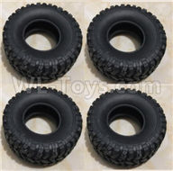 WPL C14 C-14 Hercules Parts-02-05 Tire lether(4pcs)WPL C14 C-14 RC Car Parts,WPL Hercules Parts,WPL C14 C-14 RC Military Truck Spare parts Accessories,WPL 4X4 1:16 Off-road Truck Parts