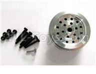 WPL C14 C-14 Hercules Parts-02-06 Upgrade Steel Wheel hub(1pcs)-Not include the tire letherWPL C14 C-14 RC Car Parts,WPL Hercules Parts,WPL C14 C-14 RC Military Truck Spare parts Accessories,WPL 4X4 1:16 Off-road Truck Parts