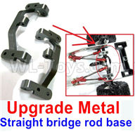 WPL C14 C-14 Hercules Parts-10-05 Upgrade Metal Straight bridge rod base, base, Upgrade Metal bridge seatWPL C14 C-14 RC Car Parts,WPL Hercules Parts,WPL C14 C-14 RC Military Truck Spare parts Accessories,WPL 4X4 1:16 Off-road Truck Parts