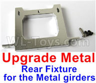WPL C14 C-14 Hercules Parts-12-07 Upgrade Metal Rear Fixture for the Metal girdersWPL C14 C-14 RC Car Parts,WPL Hercules Parts,WPL C14 C-14 RC Military Truck Spare parts Accessories,WPL 4X4 1:16 Off-road Truck Parts