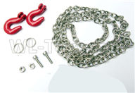 WPL C14 C-14 Hercules Parts-23-04 Metal chain trailer buckle, simulated trailer traction hook tow hookWPL C14 C-14 RC Car Parts,WPL Hercules Parts,WPL C14 C-14 RC Military Truck Spare parts Accessories,WPL 4X4 1:16 Off-road Truck Parts