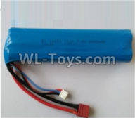 Wltoys 10402 Battery-7.4V 3000MAH 15C Battery(1pcs)-136x37x19mm-10402.0884,Wltoys 10402 RC Car Parts,High speed 1:10 Scale 4wd,10402 Electric Power On Road Drift Racing Truck Car Parts