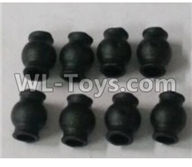 Wltoys 10402 10428-2.0366 6.0X7.9mm ball head screws(8pcs),Wltoys 10402 RC Car Parts,High speed 1:10 Scale 4wd,10402 Electric Power On Road Drift Racing Truck Car Parts