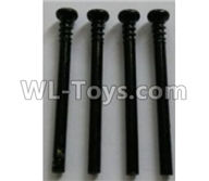 Wltoys 10402 10402.0868 Round head cross upper half screw(4pcs)-ST3X41PB-D6-Upper half-tooth length 6.5mm,Wltoys 10402 RC Car Parts,High speed 1:10 Scale 4wd,10402 Electric Power On Road Drift Racing Truck Car Parts