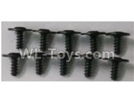 Wltoys 10402 10402.0878 Round head cross with self-tapping screws(10pcs)-ST2.6x6PWB7,Wltoys 10402 RC Car Parts,High speed 1:10 Scale 4wd,10402 Electric Power On Road Drift Racing Truck Car Parts