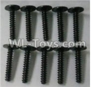 Wltoys 10402 10402.0879 Round head cross with self-tapping screws(10pcs)-ST2.6x16PWB-W6,Wltoys 10402 RC Car Parts,High speed 1:10 Scale 4wd,10402 Electric Power On Road Drift Racing Truck Car Parts