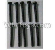 Wltoys 10402 A949-41 Round head self tapping screw(10pcs)-ST 2X16PB-D3.5,Wltoys 10402 RC Car Parts,High speed 1:10 Scale 4wd,10402 Electric Power On Road Drift Racing Truck Car Parts