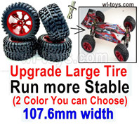 Wltoys 104019 Upgrade Parts Large Tire.104019.2237.Total 4 set.Wltoys 104019 1/10 Parts, Wltoys 104019 RC Car Accessories.