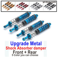 Wltoys 104019 Upgrade Metal Parts Shock Absorber damper.Total 4pcs.Front and Rear.5 Colors you can choose.Wltoys 104019 1/10 Parts, Wltoys 104019 RC Car Accessories.
