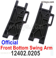 Wltoys 104019 Parts 12402.0205 Official Front bottom Swing Arm.Total 2pcs.Wltoys 104019 1/10 Parts, Wltoys 104019 RC Car Accessories.