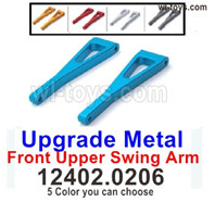 Wltoys 104019 Upgrade Metal Parts Front Upper Swing Arm.12402.0206.Total 5 Colors you can choose.Wltoys 104019 1/10 Parts, Wltoys 104019 RC Car Accessories.