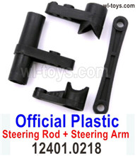 Wltoys 104019 Parts 12401.0218 Official Plastic Serring Rod and Steering Arm.Wltoys 104019 1/10 Parts, Wltoys 104019 RC Car Accessories.