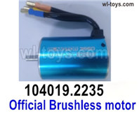 Wltoys 104019 Parts 104019.2235 Brushless Motor.7.4V 3660 3500KV Brushless Motor.Wltoys 104019 1/10 Parts, Wltoys 104019 RC Car Accessories.